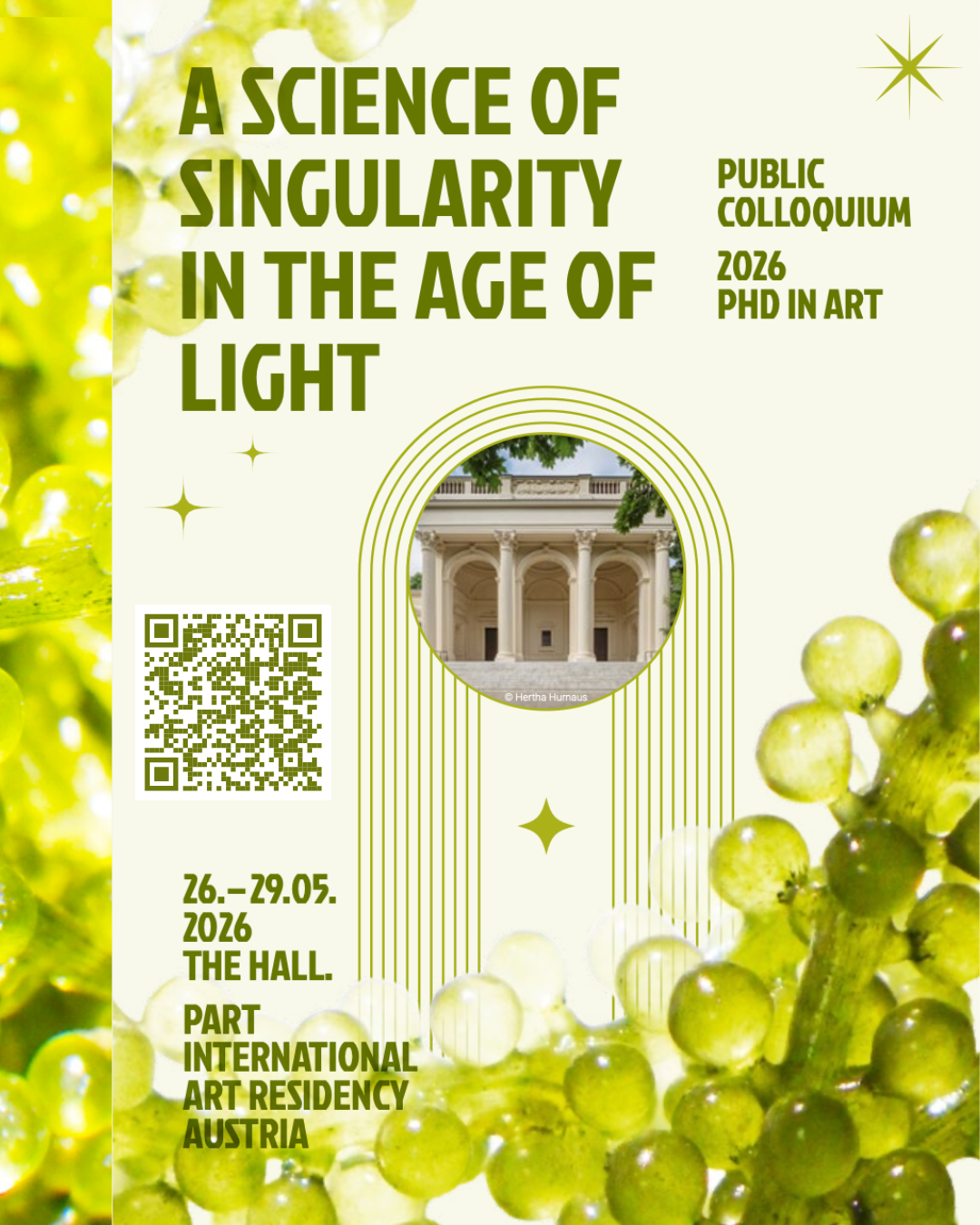Public Colloquium 2026: A Science of Singularity in the Age of Light